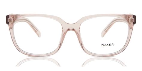 prada 眼鏡|clear pink prada glasses.